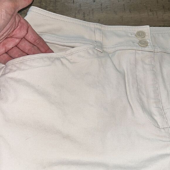 🏝️ Stretch Cotton Spandex Touring Shorts 🩳 pockets for Gear! Denim neutral - Picture 3 of 16